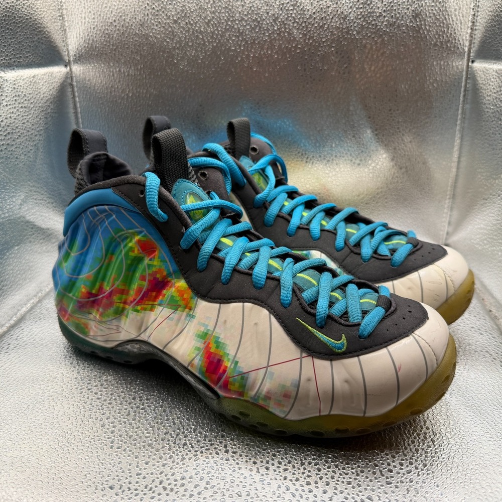 Size 8.5 Nike Air Foamposite One PRM Weatherman Mens Sneakers 575420-100‎